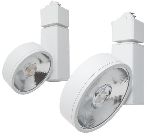 Elco 12W/17W LED Trilene™ Track Fixture with 3CCT Switch - Multiple Finishes - Sonic Electric