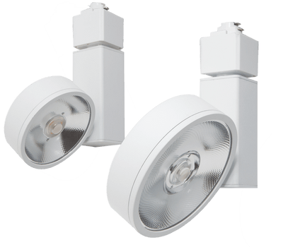 Elco 12W/17W LED Trilene Track Fixture with 3CCT Switch - Multiple Finishes