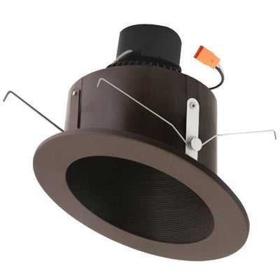 Elco 15W-18W 6" Sloped Ceiling LED Baffle Insert with 5-CCT Switch - Sonic Electric