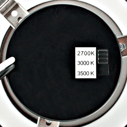 Elco 16W 120V 6" Square LED Baffle Insert Downlight with 3-CCT Switch - Sonic Electric