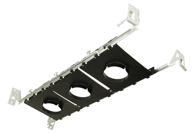 Elco 2" New Construction Multiple Frame for Teak Recessed - 2 and 3 Set