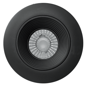 Elco 2 Round Baffle Teak LED Light Engine - Multiple Finishes/Color Temperatures - Sonic Electric