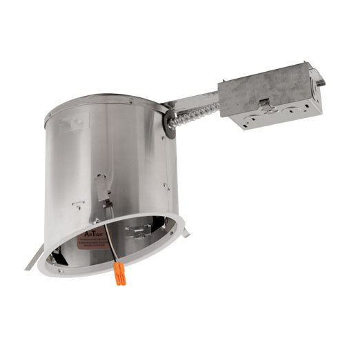 Elco 24W 6" LED IC Airtight Sloped Ceiling Remodel Housing - Sonic Electric
