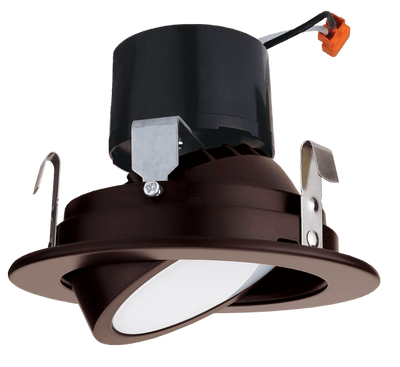 Elco 4" 9W LED Adjustable Gimbal Insert with 5-CCT Switch - Sonic Electric