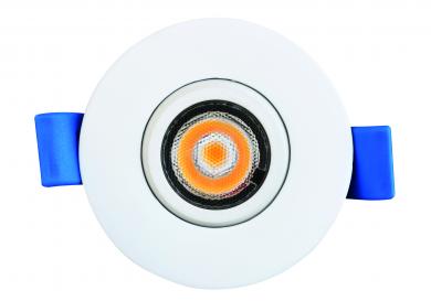 Elco 5W 120V 2" Ultra Slim LED Gimbal Lights with 5-CCT Switch - White or Bronze Finish - Sonic Electric
