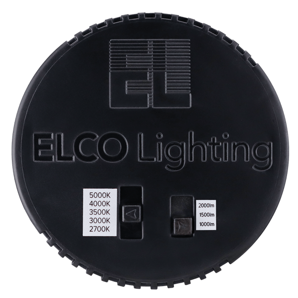 Elco 6″ 0-10V LED Inserts with 5-CCT and 3-Lumen Switch - Multiple Finishes - Sonic Electric