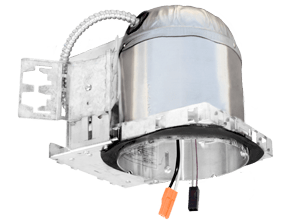 Elco 6 0-10V Shallow New Construction Dedicated LED Housing - Sonic Electric
