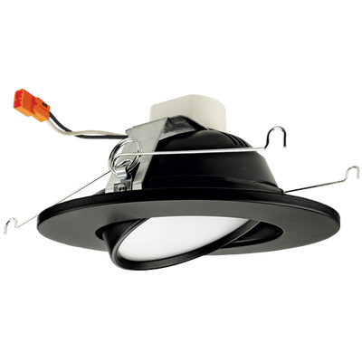Elco 6" Round LED Adjustable Gimbal Insert with 5-CCT Switch - Sonic Electric