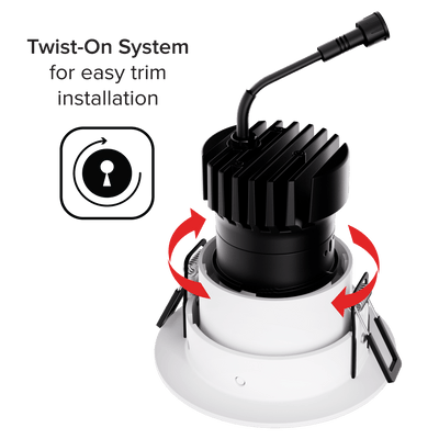 Elco Canless Koto LED Module - 2700K - 4000K, 950 Lumens - Sonic Electric