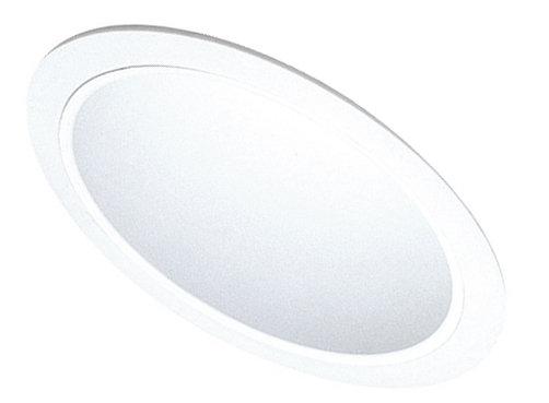 Elco EL616 6 120V and CFL Sloped Reflector Trim - White - Sonic Electric