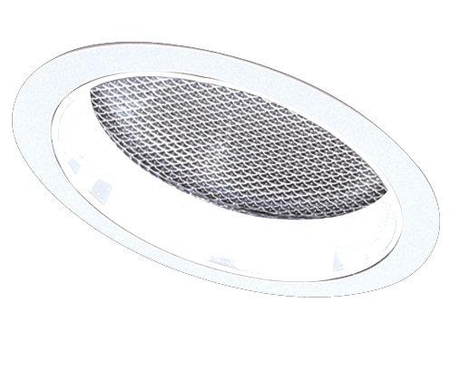 Elco EL642 6 CFL Sloped Reflector with Regressed Albalite Lens Trim - White - Sonic Electric