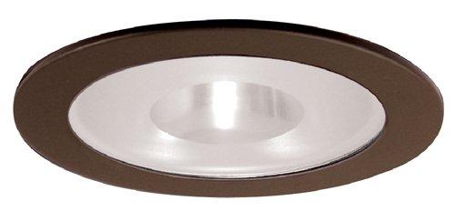 Elco EL915 4 Shower Trim with Frosted Pinhole Glass - Bronze Ring - Sonic Electric