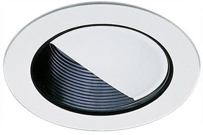 Elco El992W 4" Wall Wash Baffle Trim - Sonic Electric