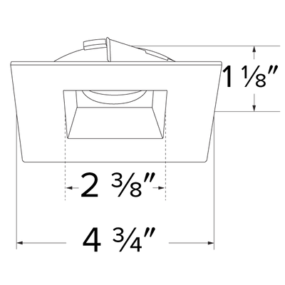 Elco Flexa 4 Square Reflector for Koto Module - Sonic Electric