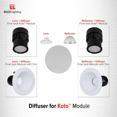 Elco Koto LED Engine Accessories - Multiple Options - Sonic Electric