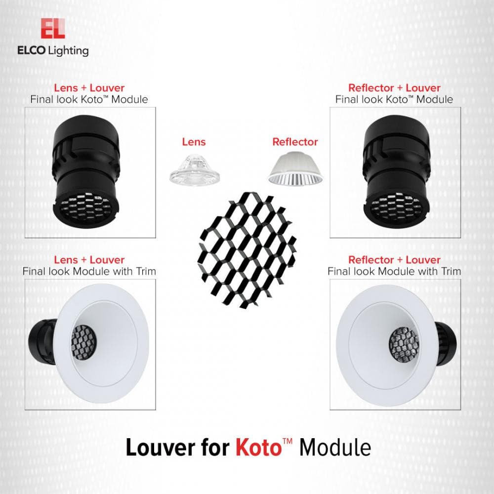 Elco Koto™ LED Engine Accessories - Multiple Options - Sonic Electric