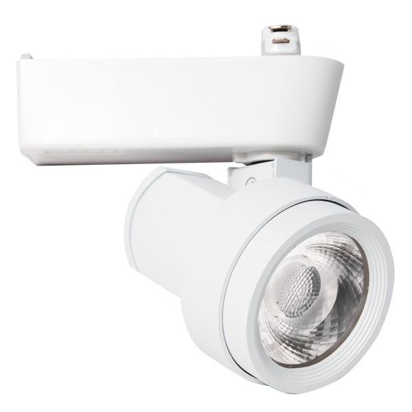 ELCO Lighting ET580DW LED Albright Track Fixture 10W 3000K 800 lm White Finish - Sonic Electric