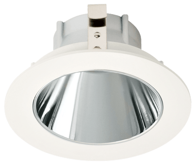 Elco Pex 3 Round Deep Reflector Trim for Koto System ELK3618C - Chrome Reflector, White Ring