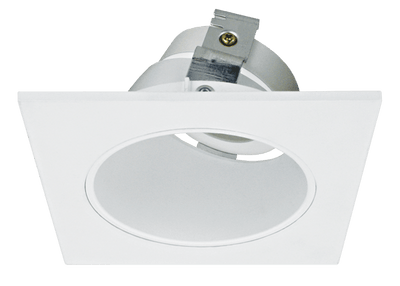 Elco Pex 3 Square Adjustable Reflector Wall Wash Trim for Koto System - ELK3322W, White - Sonic Electric