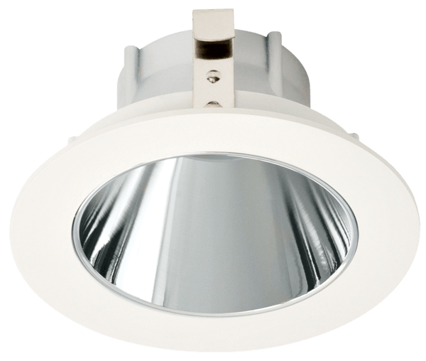 Elco Pex™ 4″ Round Deep Reflector Trim for Koto™ System ELK4118C - Chrome Reflector, White Ring - Sonic Electric
