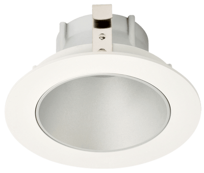Elco Pex 4 Round Deep Reflector Trim for Koto System ELK4118H - Haze Reflector, White Ring
