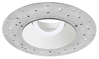 Elco Pex 4 Round Trimless Adjustable Baffle Trim for Koto Module - White