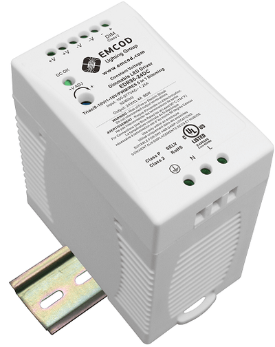 Emcod 110V-277V 100W 12V DC Universal Input Voltage | 5 in 1 Dimmable LED Driver - Sonic Electric