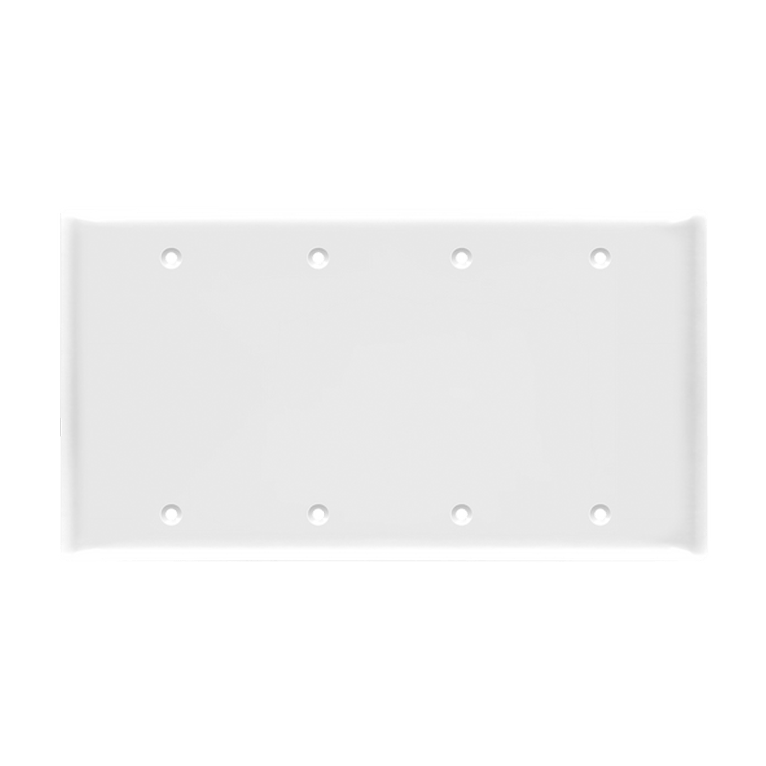 Enerlites Blank Cover Four-Gang Wall Plate - Sonic Electric