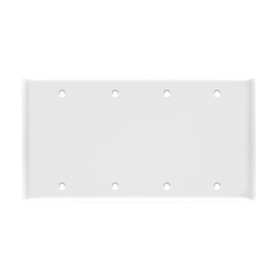 Enerlites Blank Cover Four-Gang Wall Plate - Sonic Electric