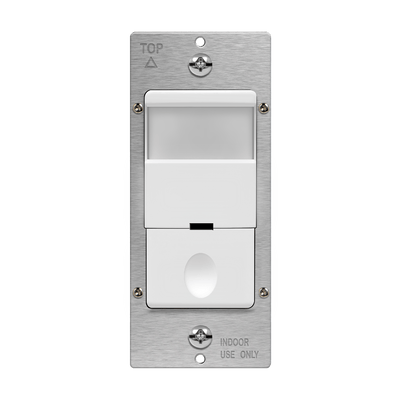 Enerlites DWOS-J 180° PIR Occupancy/Vacancy Motion Sensor Wall Switch, Single Pole - Sonic Electric