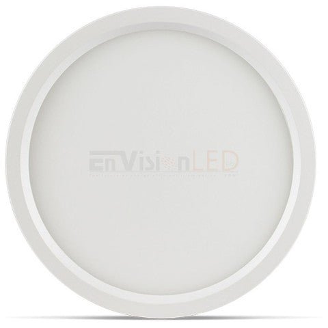 Envision 10W 5" SlimLine Round Surface Mount CCT Selectable - Sonic Electric
