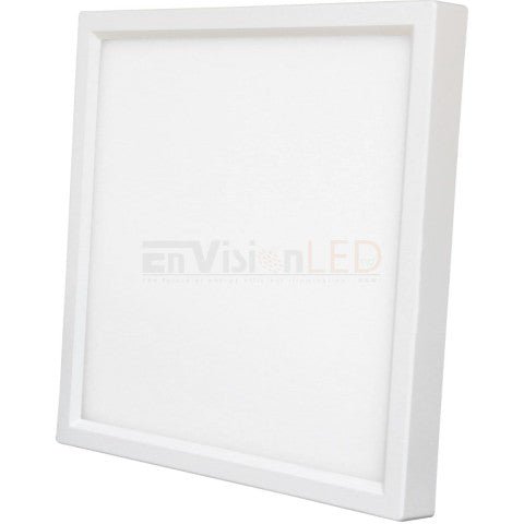 Envision 10W 5" SlimLine Square Surface Mount CCT Selectable - Sonic Electric