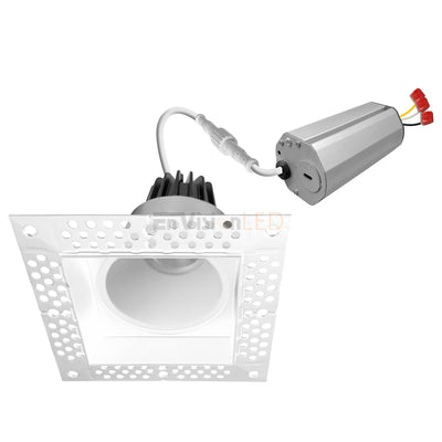 Envision 2" LED Trim less Square 5CCT Round Downlight