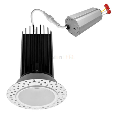 Envision 2" LED Trimless 5CCT Round Downlight