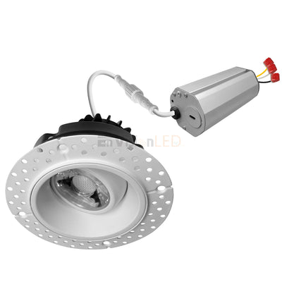 Envision 2" LED Trimless Gimbal 5CCT Round Downlight