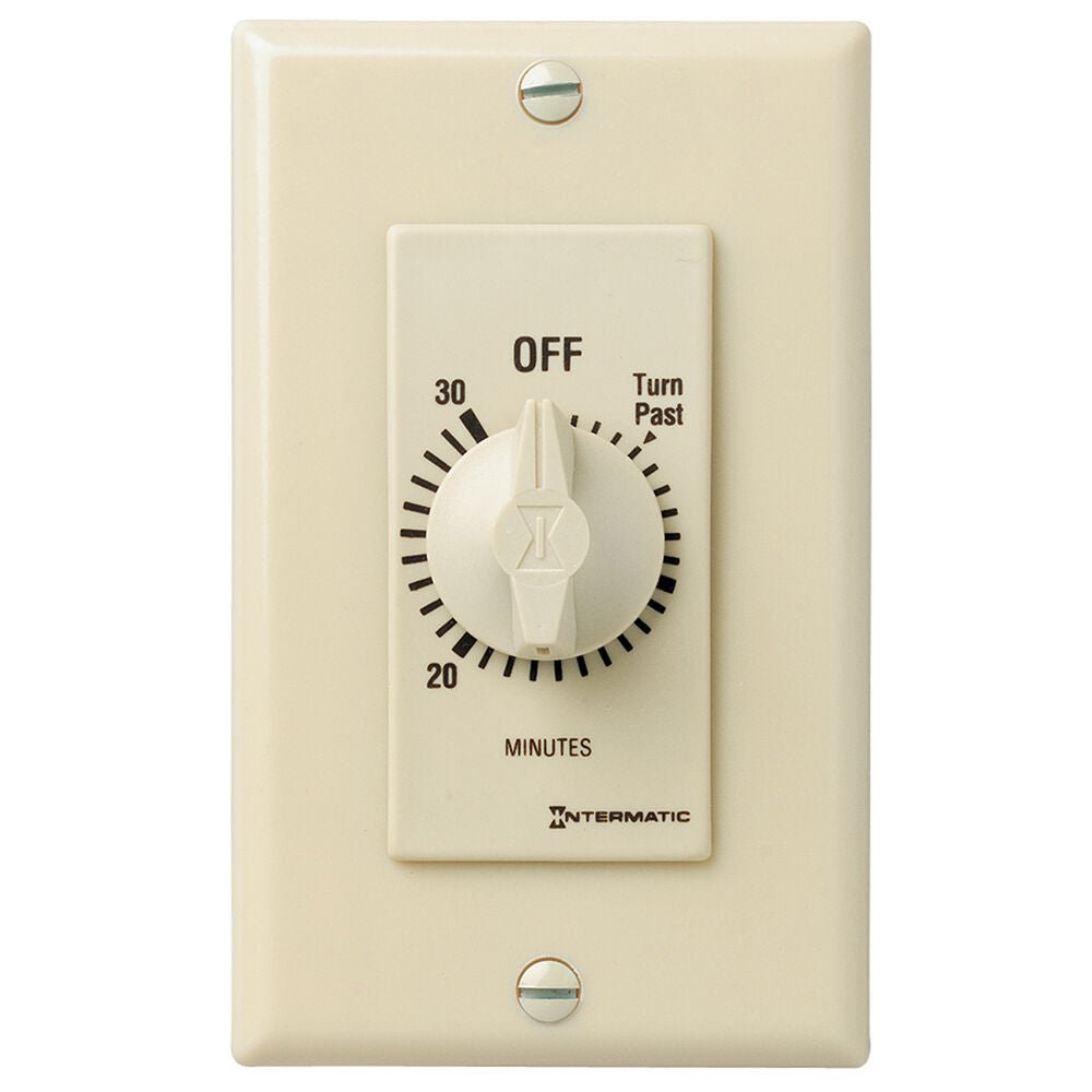 Intermatic FD30MC Spring Wound Countdown Timer - Ivory - Sonic Electric