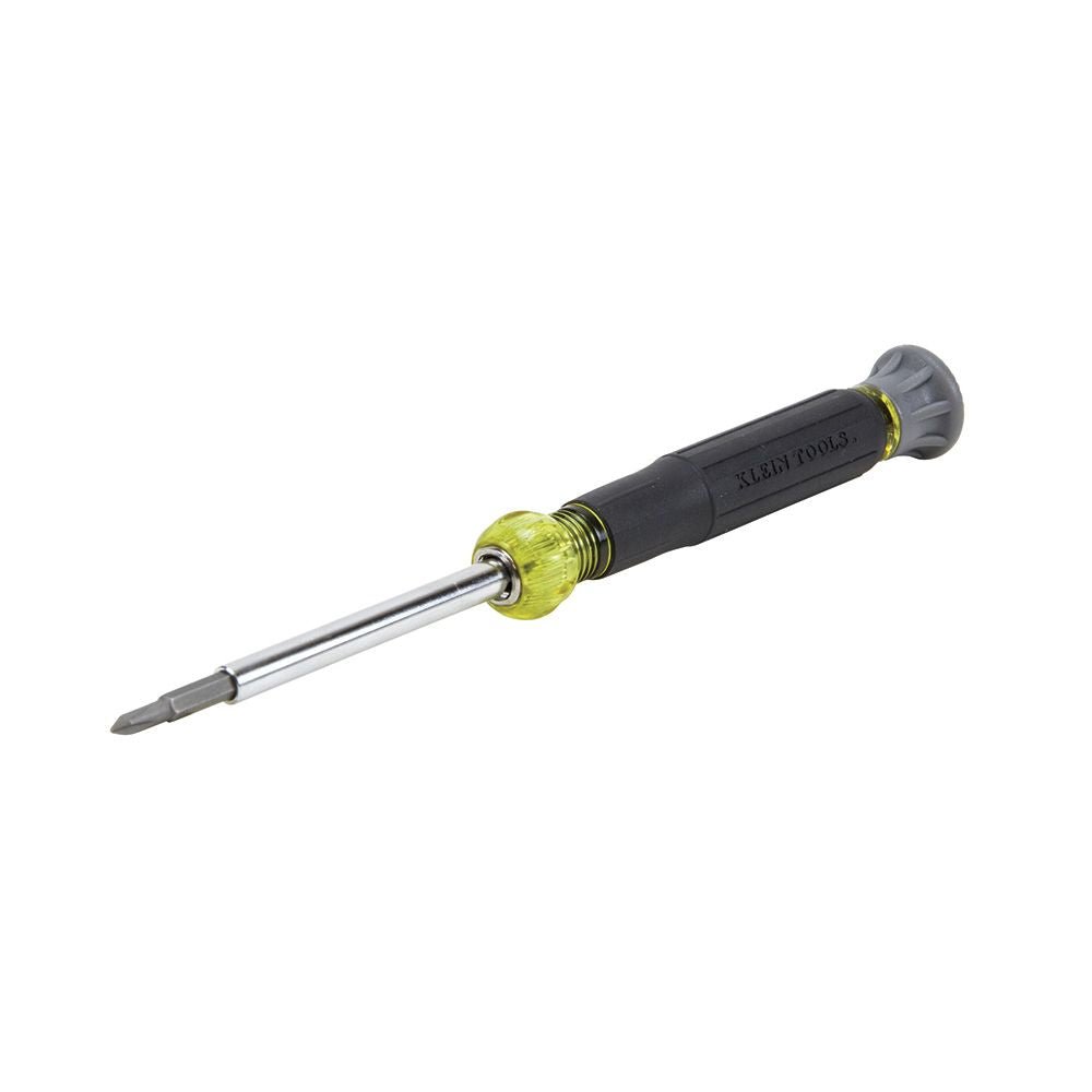 Klein 32581 Multi-Bit Electronics Screwdriver, 4-in-1, Phillips, Slotted Bits - Sonic Electric