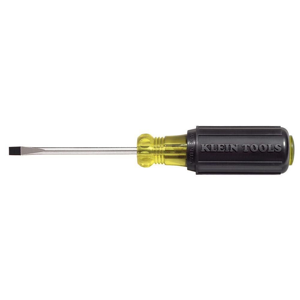 Klein 601-3 3/16-Inch Cabinet Tip Screwdriver 3-Inch - Sonic Electric