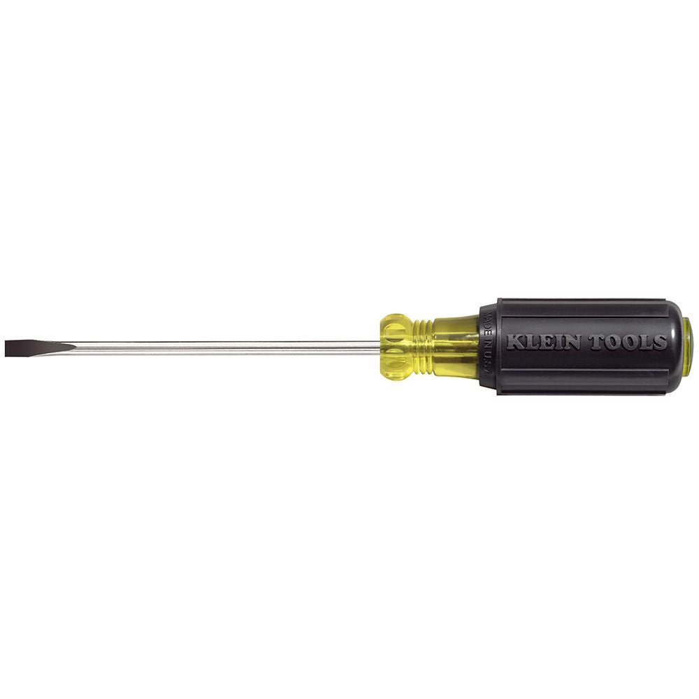 Klein 601-4 3/16-Inch Cabinet Tip Screwdriver 4-Inch - Sonic Electric