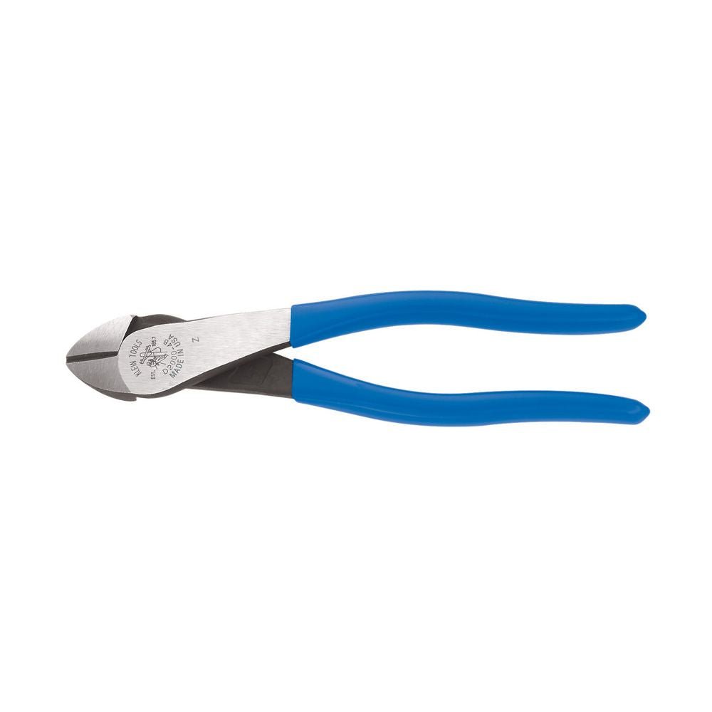 Klein D2000-48 Diagonal Cutting Pliers, Angled Head, 8-Inch - Sonic Electric