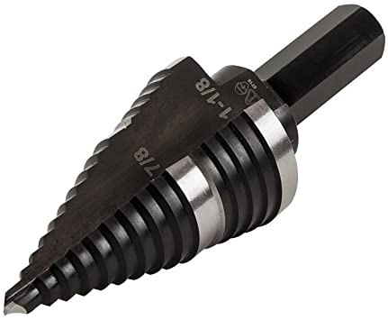 Large Size 11 Step Drill Bit - Sonic Electric