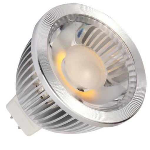 LED 5W 12V MR16 Bulb - Warm White, 3000K - Sonic Electric