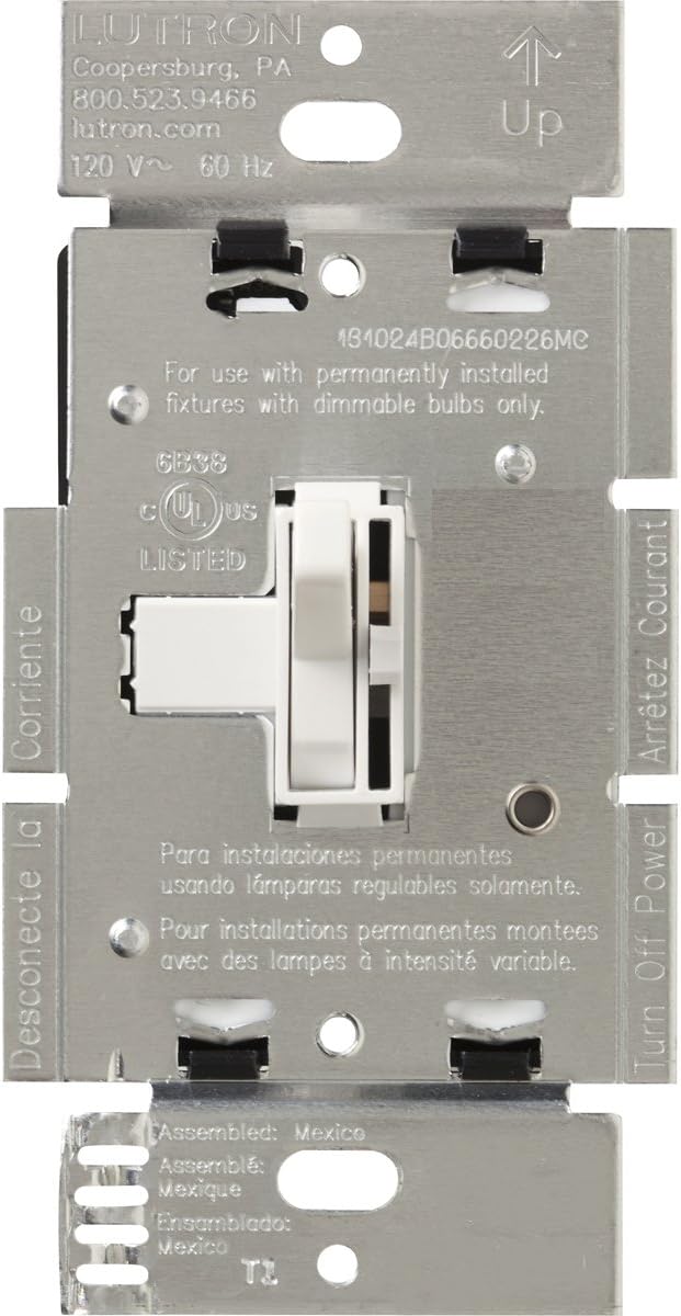 Lutron AYLV-600P Ariadni Magnetic Low-Voltage Dimmer - Sonic Electric
