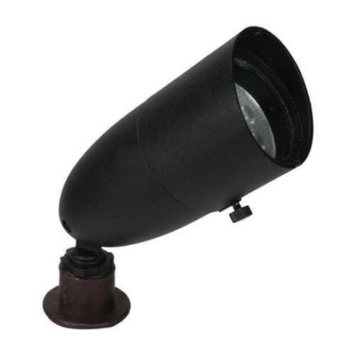 Orbit 1071 12V Cast Aluminum Directional Bullet Landscape Light with Hood