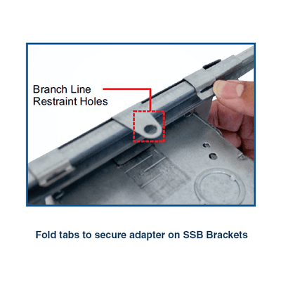 Orbit 3-1/2" Deep, 4" Welded Square Box with Built-in Adapter - Universal Mounting Internal Adjustment Boxes - Sonic Electric