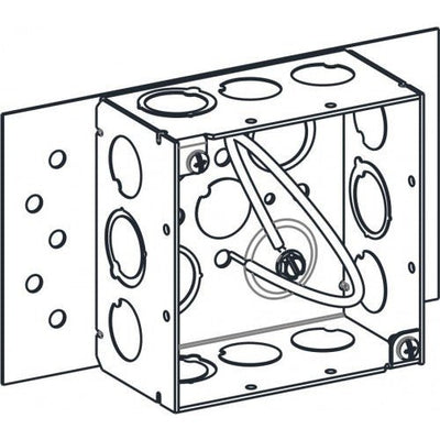 Orbit 4S Deep Box W/ MKO, 10 Ft Pigtail, & Back Mounting Plate (24 Pack) - Sonic Electric