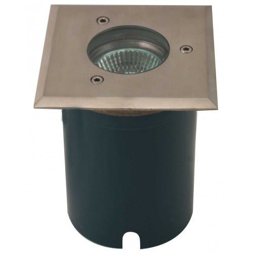 Orbit 5010S Stainless Steel 12V MR16 35W Square Well Light on PVC Sleeve - Sonic Electric