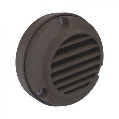 Orbit 7012 Cast Aluminum 4" Surface Wall/Step Light with Louver - Sonic Electric