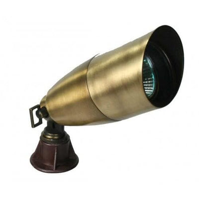 Orbit B171 12V Cast Brass Directional Landscape Light Fixture - Sonic Electric