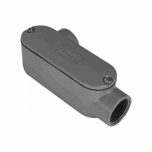 Orbit LL-100A Conduit Body, 1" Threaded Die Cast Aluminum w/Cover & Gasket - Type LL - Sonic Electric